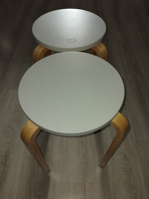 Set of 2 Wooden Side Tables / Nightstands64741319700353121