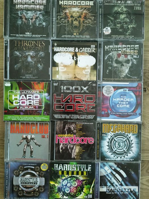 Hardstyle Hardcore składanki płyty CD
