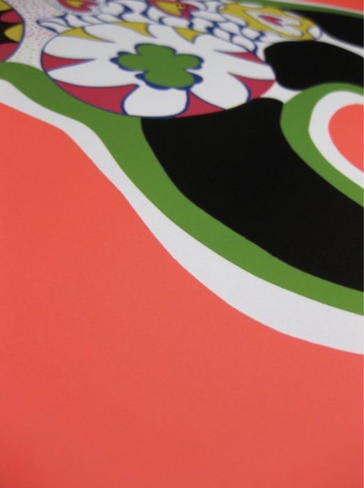 Serigrafia de Niki de Saint Phalle - "Les fiancés de Knokke"