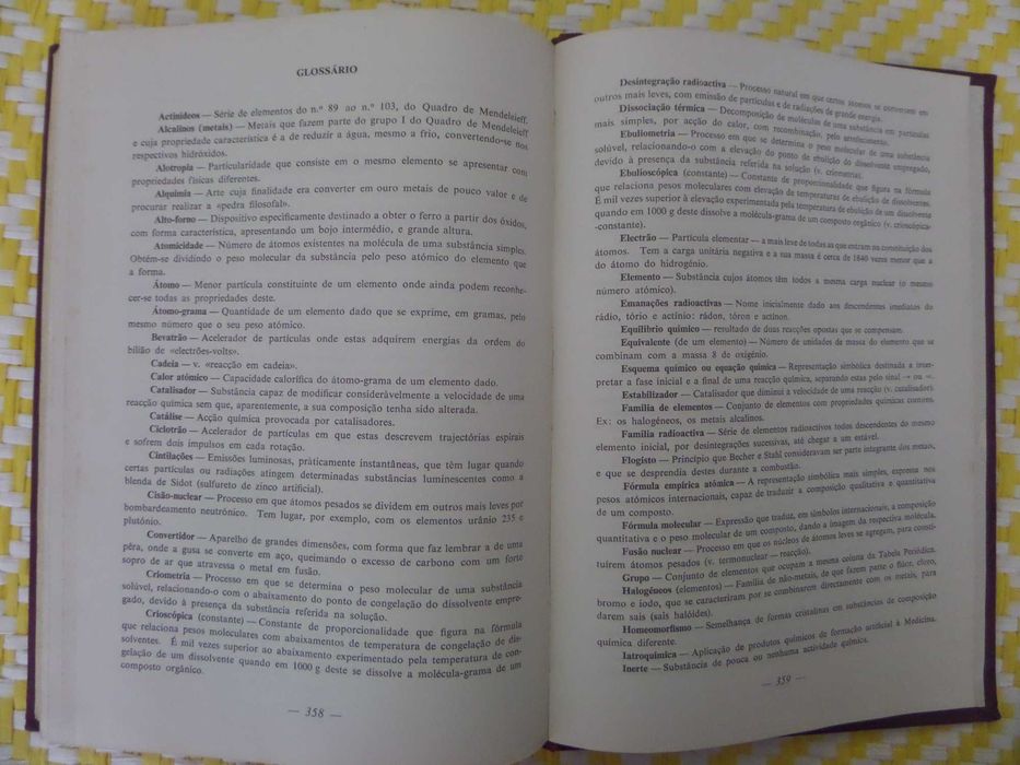 Compêndio de química para o 6º ano dos liceus – 1963