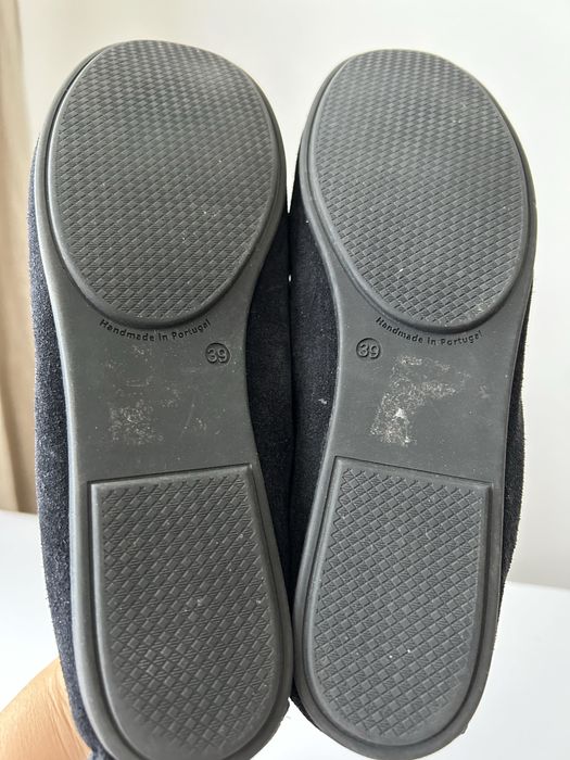 Varese шкіряні туфлі мокасини балетки 39 р уст див