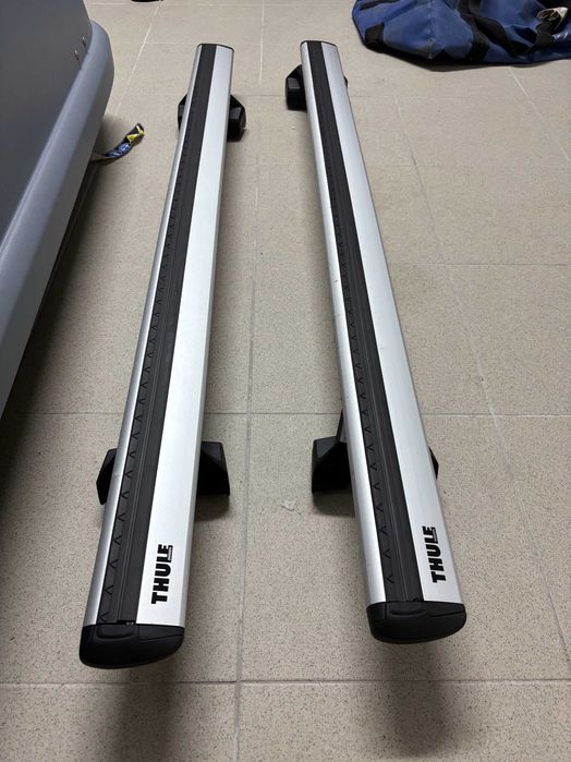 420L Thule Halfords Caixa De Tejadilho & Barras