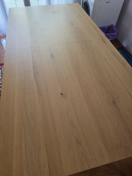 Duży rozkładany stół robiony na zamówienie 200/250/300 × 100 cm