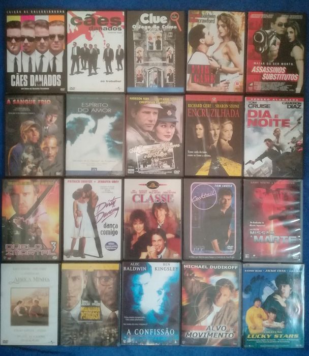 Lote 160 DVD'S originais (Lote 11)
