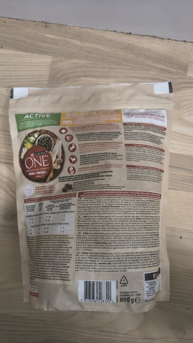 Purina One Mini Small do 10 kg 800g karma sucha dla psa