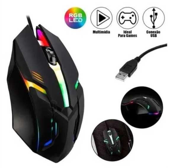 Геймерcкие Новае Usb мышки  Yeandar M20 3000 Dpi Rgb Led