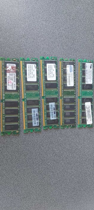 Компютерна оперативна память  DDR 512 1G DDR2 1G 2G DDR3 2G