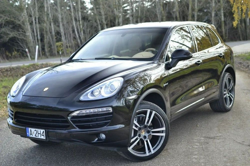 Porsche Cayenne Cayenne S Hybrid * Skóra * Bose * 20 cali * Beż * Kamera * zamiana *