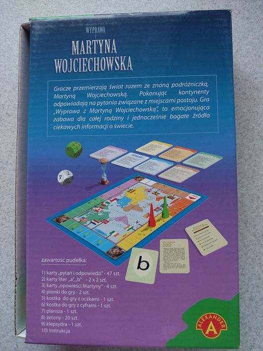 Gra planszowa - Wyprawa z Martyną Wojciechowską