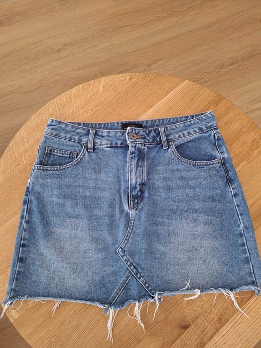 Spódnica jeansowa mini L 40