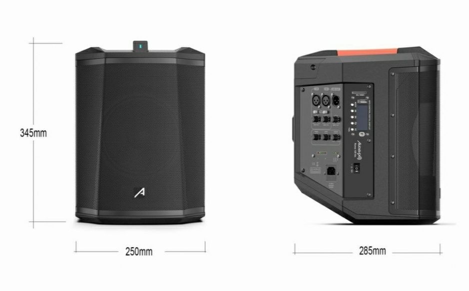 Sistema coluna  PA portátil Bluetooth a bateria com bolsa