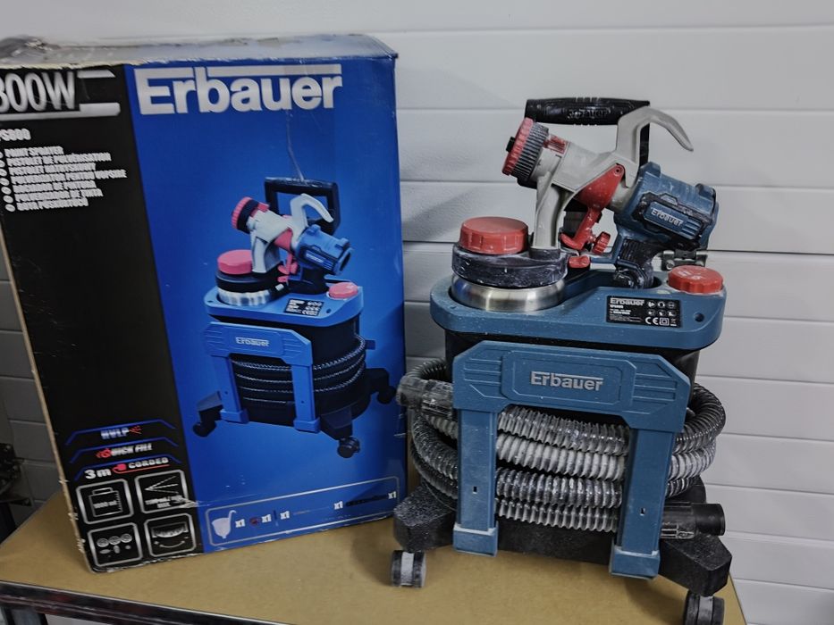 Pistolet natryskowy do malowania erbauer pistolet malarski agregat