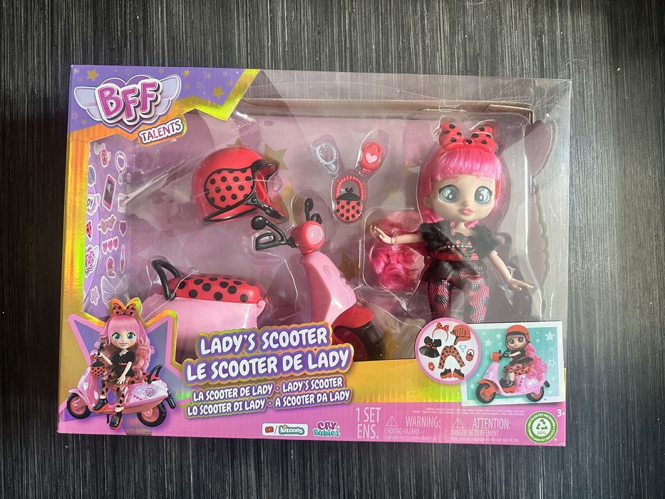Кукла Cry Babies BFF Lady’s Scooter