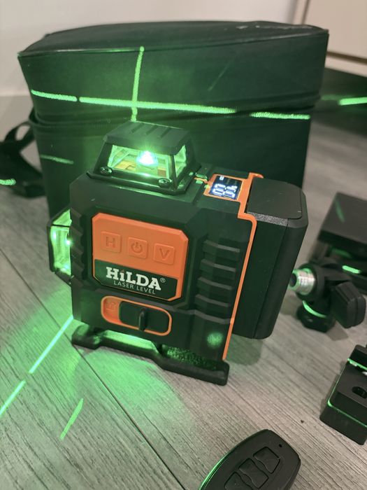 Laser krzyzowy hilda 16 lini 4D nowy