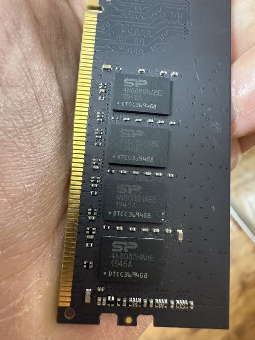 Модулі памяти 2 шт по 8 GB   DDR4  Silicon Power 8 GB DDR4 2666 MHz