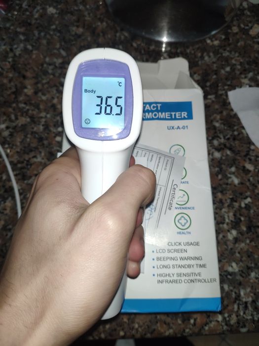 o Termómetro Digital Infra vermelhos