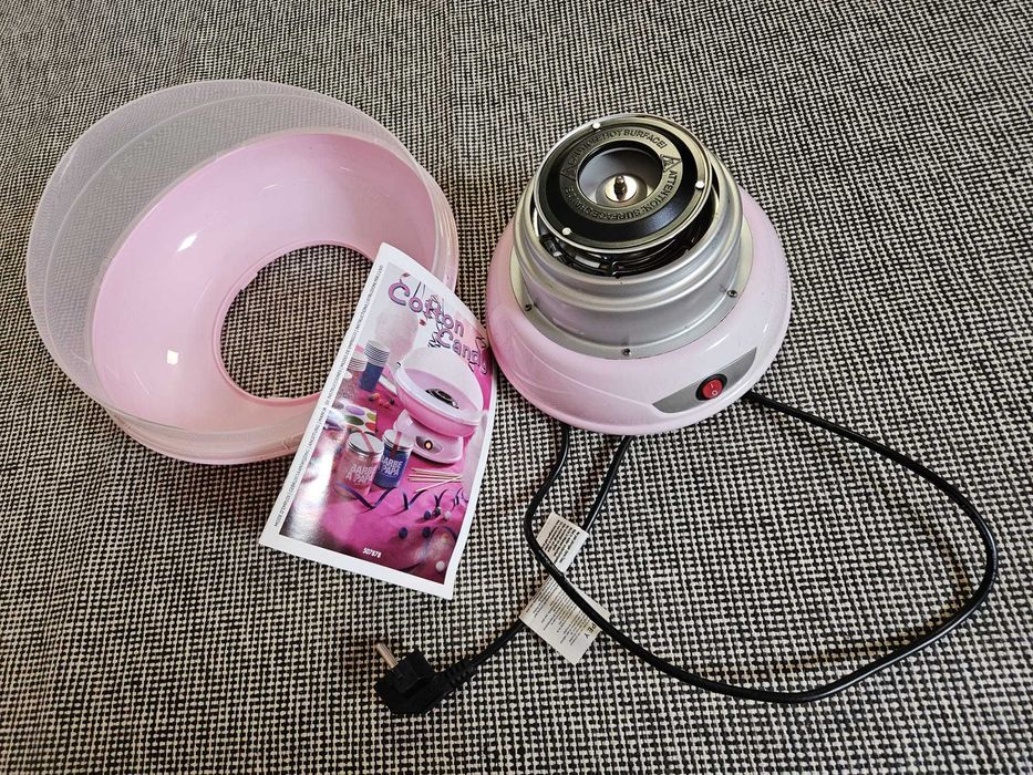 Máquina De Algodão Doce – Rosa | Funcional