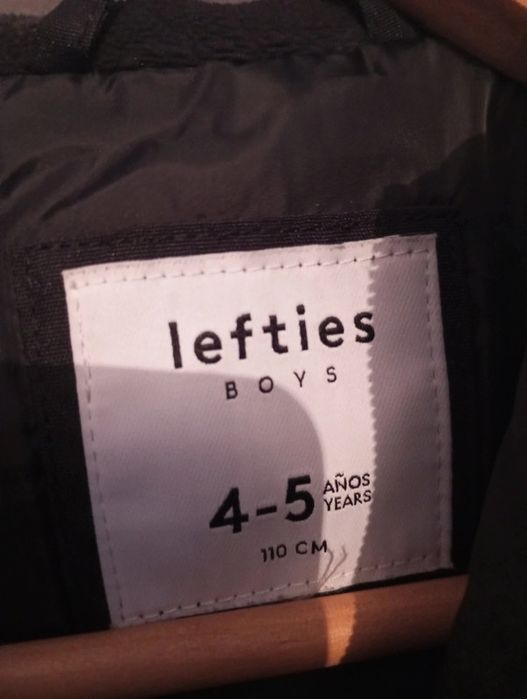 Casaco Lefties Tamanho 4 anos