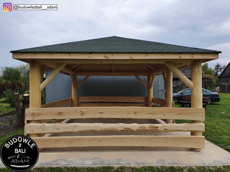 Altana, Altanka Ogrodowa z Bala, Altana z Bali (transport, montaż)