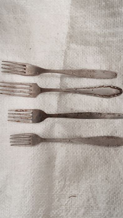 Ложки виделки старі