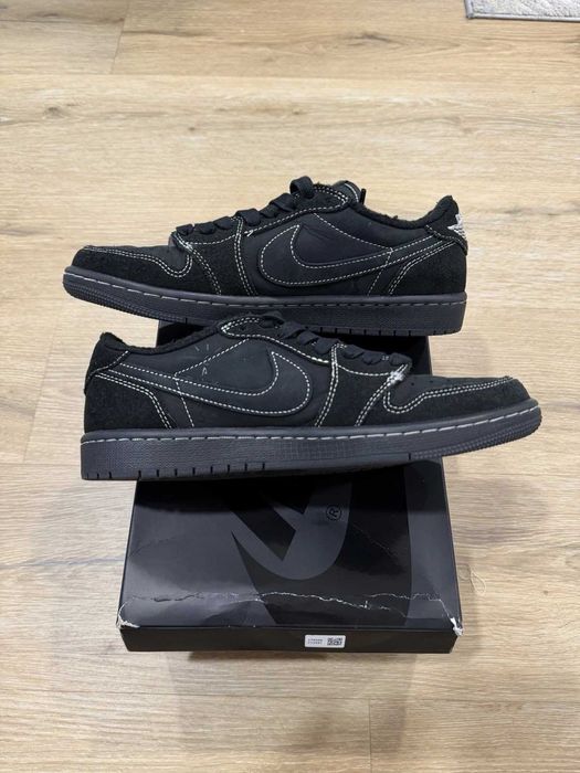 Jordan 1 Retro Low OG SP Travis Scott Black Phantom R.36