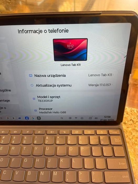 Tablet laptop telefon