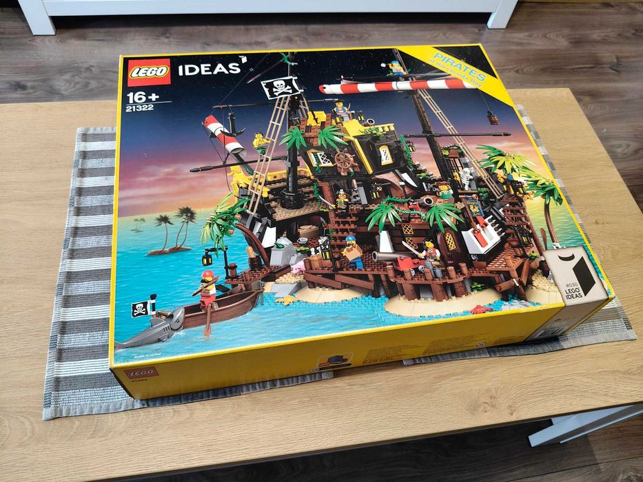 LEGO Ideas 21322 Piraci z Zatoki Barakud - oryginalnie zabezpieczony