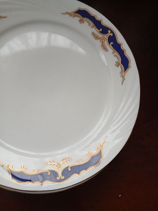 Niemieckie talerze śniadaniowe 6 sztuk komplet