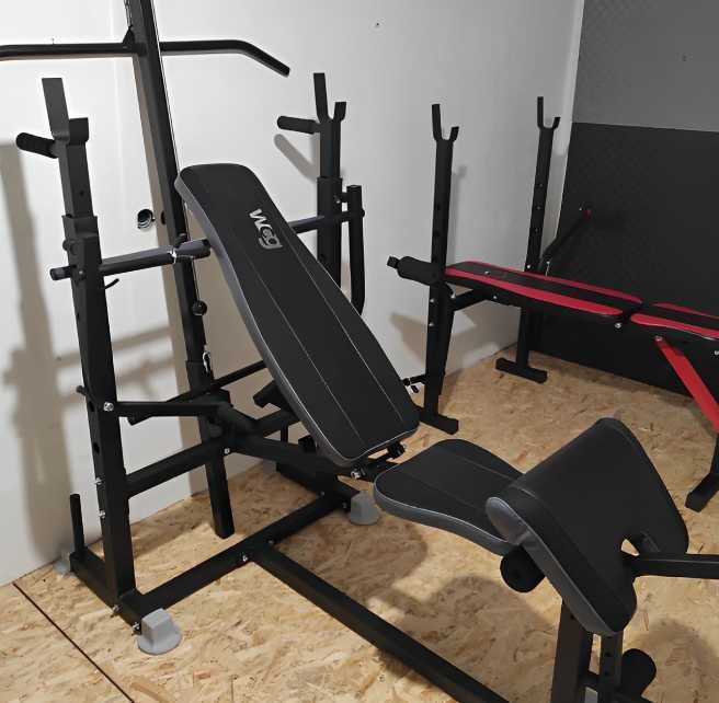 Лавка для жиму Скамья жима Стійки Стойки под штангу гантели Лава Z90