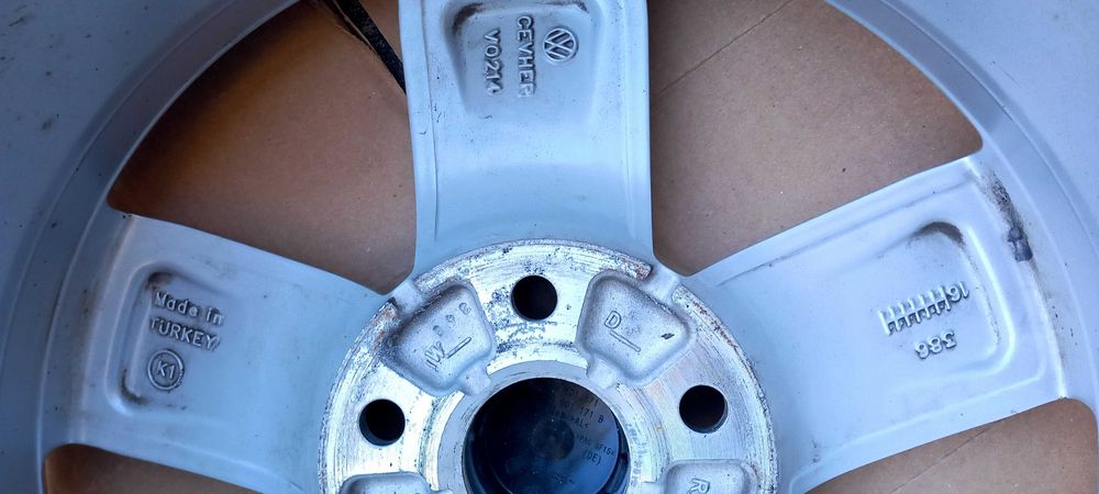 Felgi alu 4x oryg. VW /SKODA/SEAT/AUDI 6.5x16, 5x112, ET48 , Stan bdb