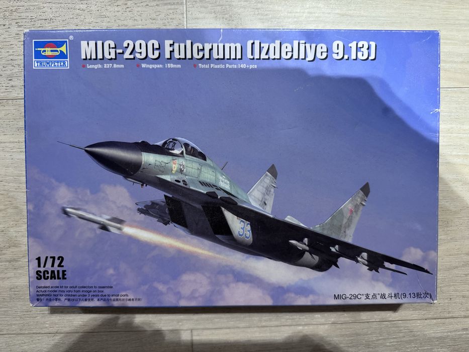 MiG-29C Fulcrum Izdeliye Trumpeter