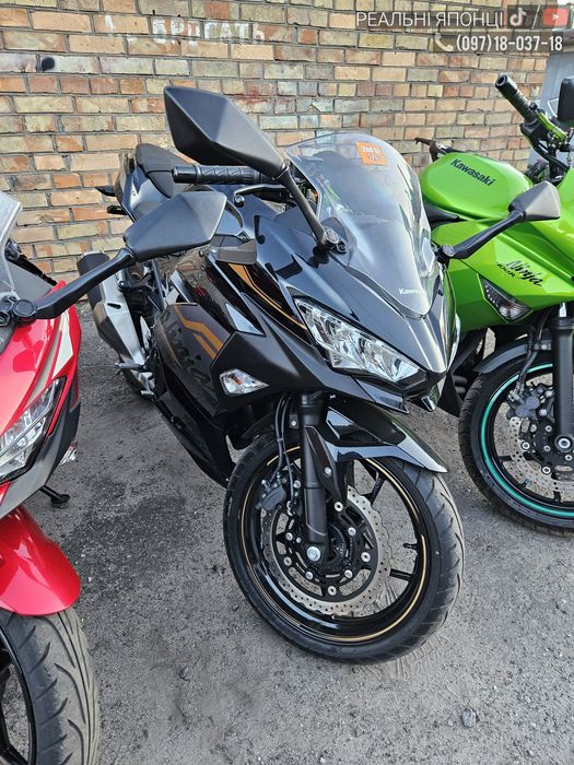 Kawasaki z250 ABS ninja мотоцикл з Японії без пробігу по Україні