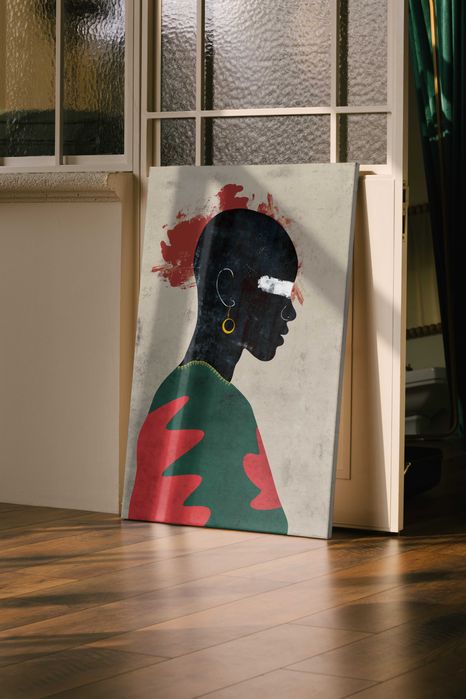Plakat 50x70 płótno na krośnie
