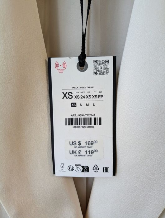 ZARA Kate Moss блейзер жіночий жакет