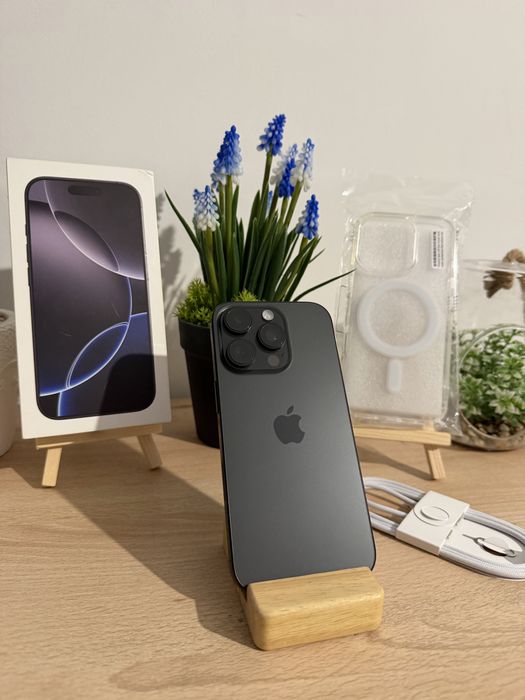 IPhone 16 Pro 512GB | Stan Prawie Idealny | Bateria 88% | GWARANCJA