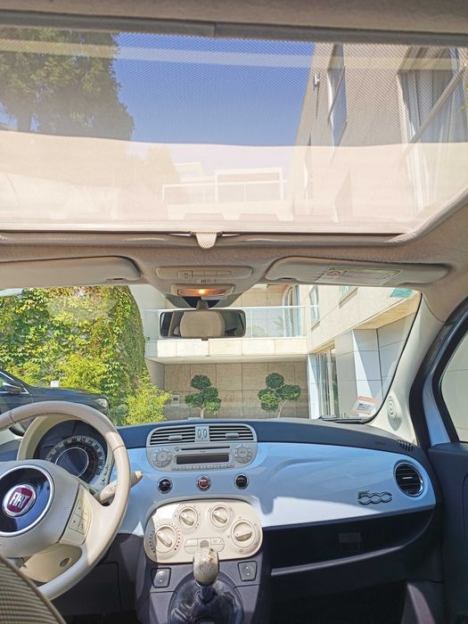 Fiat 500 1.2 Gasolina 2011 - azul claro