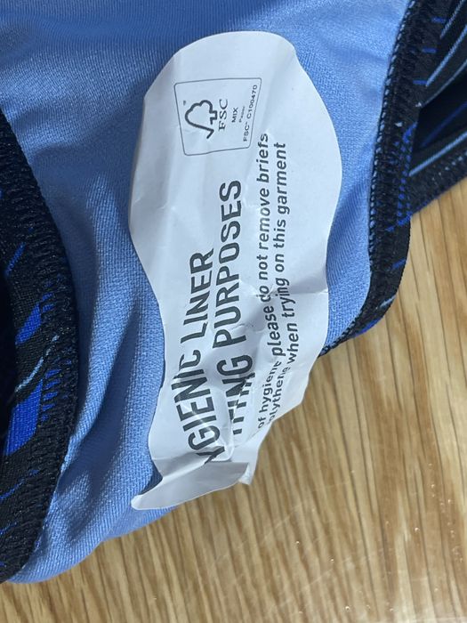 Strój kąpielowy  granatowy 48 jednoczęściowy