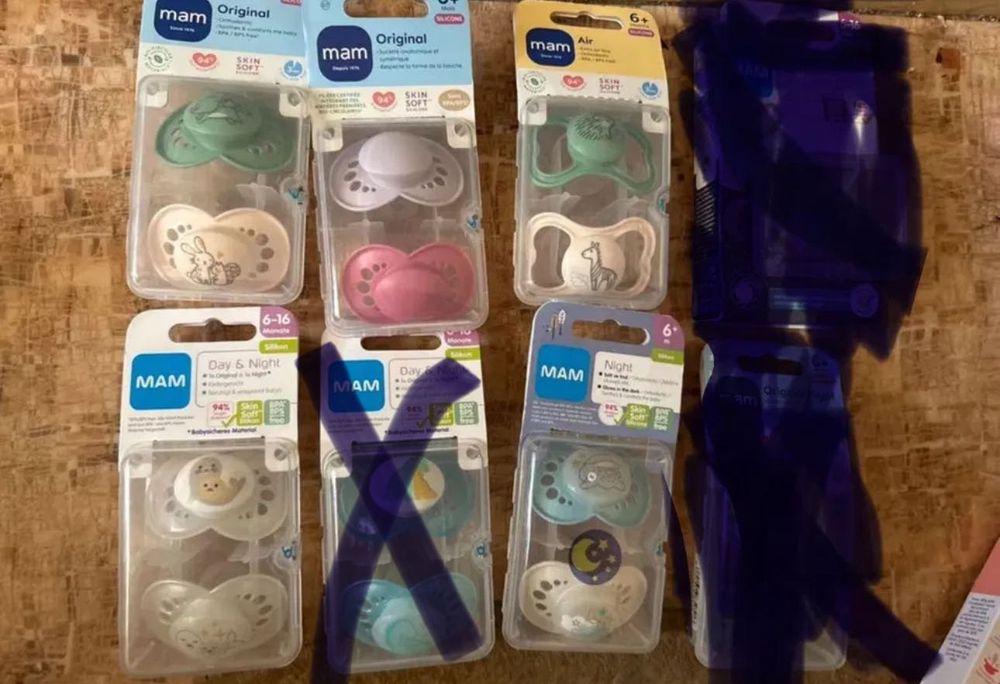 Новые пустышки МАМ 0+ 2+ 6+ 12+ 16+ 18+ месяца ноі дурники