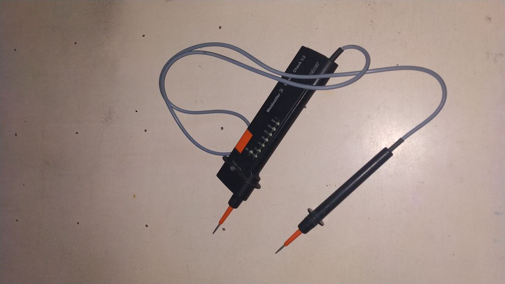 Medidor de tensão Weidmuller Master Check 3.2