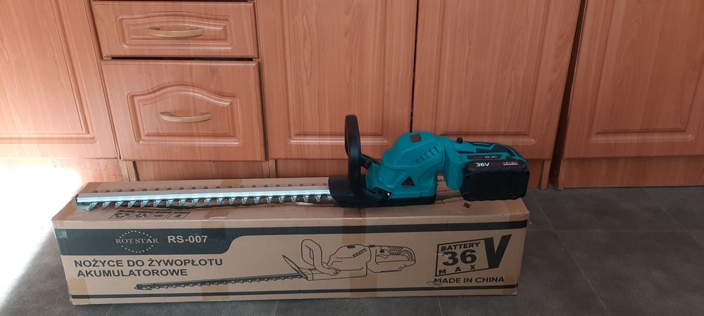 Nozyce akumulatorowe do zywopłotu 36v 50cm