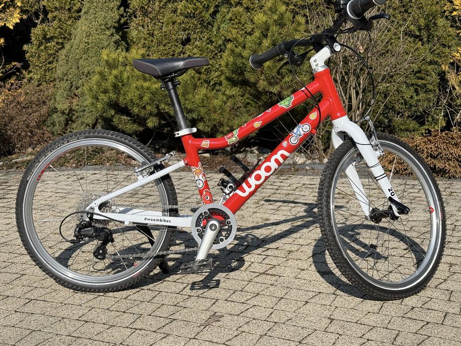 Rower dziecięcy Woom GO 4 20’’ woom red - czerwony