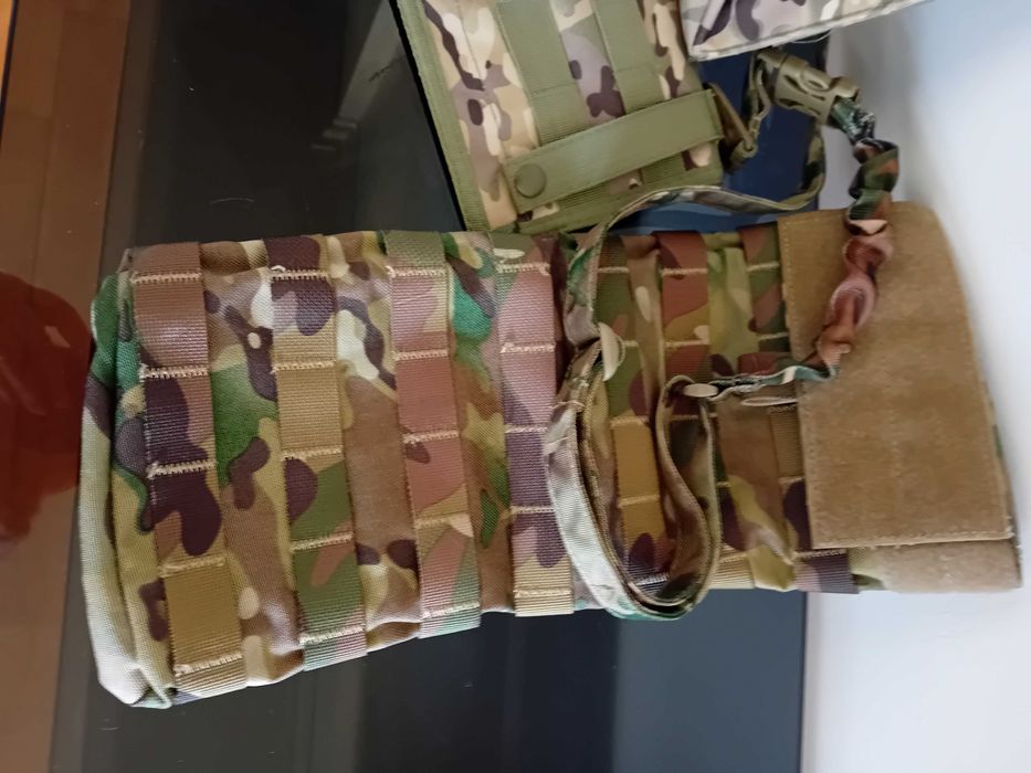 Accesorios para o chaleco e máscara  airsoft
