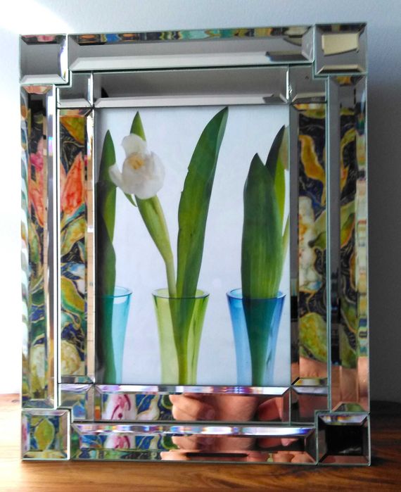 Leonardo Collection szklana portretowa ramka na zdjęcie 18x13 cm