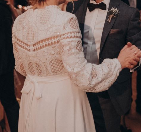 Suknia ślubna boho