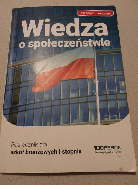 Wiedza o społeczeństwie Operon dla szkół branżowych 1 stopnia