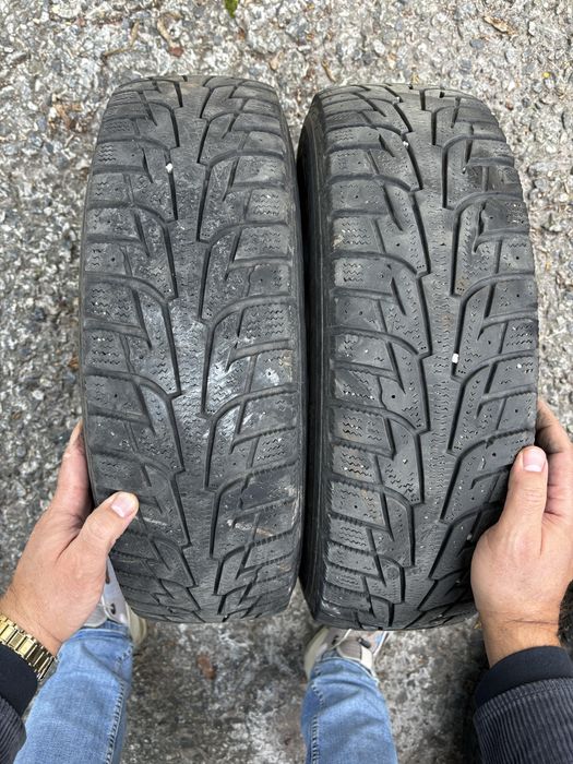 Диски вместе с шинами зимние hankook 175/70 R14