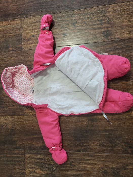 Kombinezon niemowlęcy noworodkowy dla dziewczynki 62 wyprawka