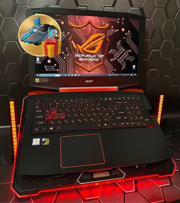 №3‼️ІГРОВА МАШИНА‼️+Подарунки • Nvidia GeForse GTX TI • Проц: i7 • ОЗУ: 16GB • Все працює • Гарний стан‼️
