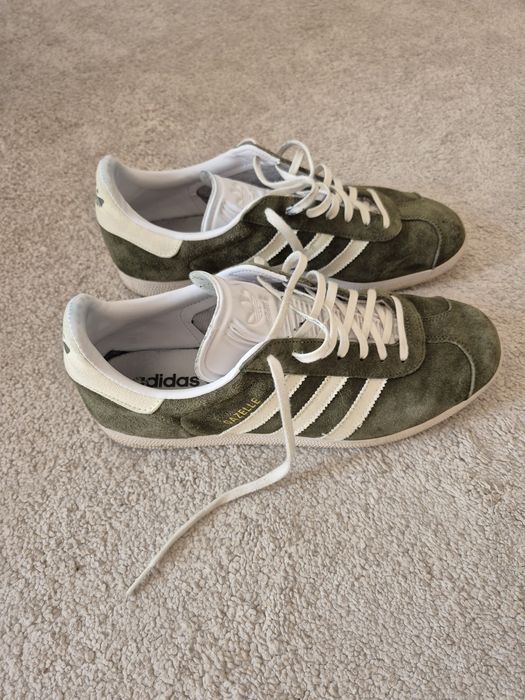Ténis Adidas Gazelle Verde – Tamanho 44 (US 10,5) – Excelente Estado
