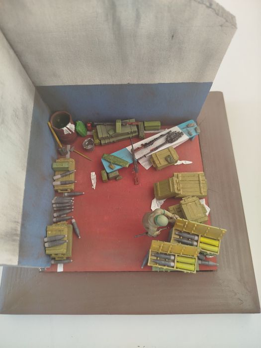 Діорама "Трофеї ", масштаб 1:35